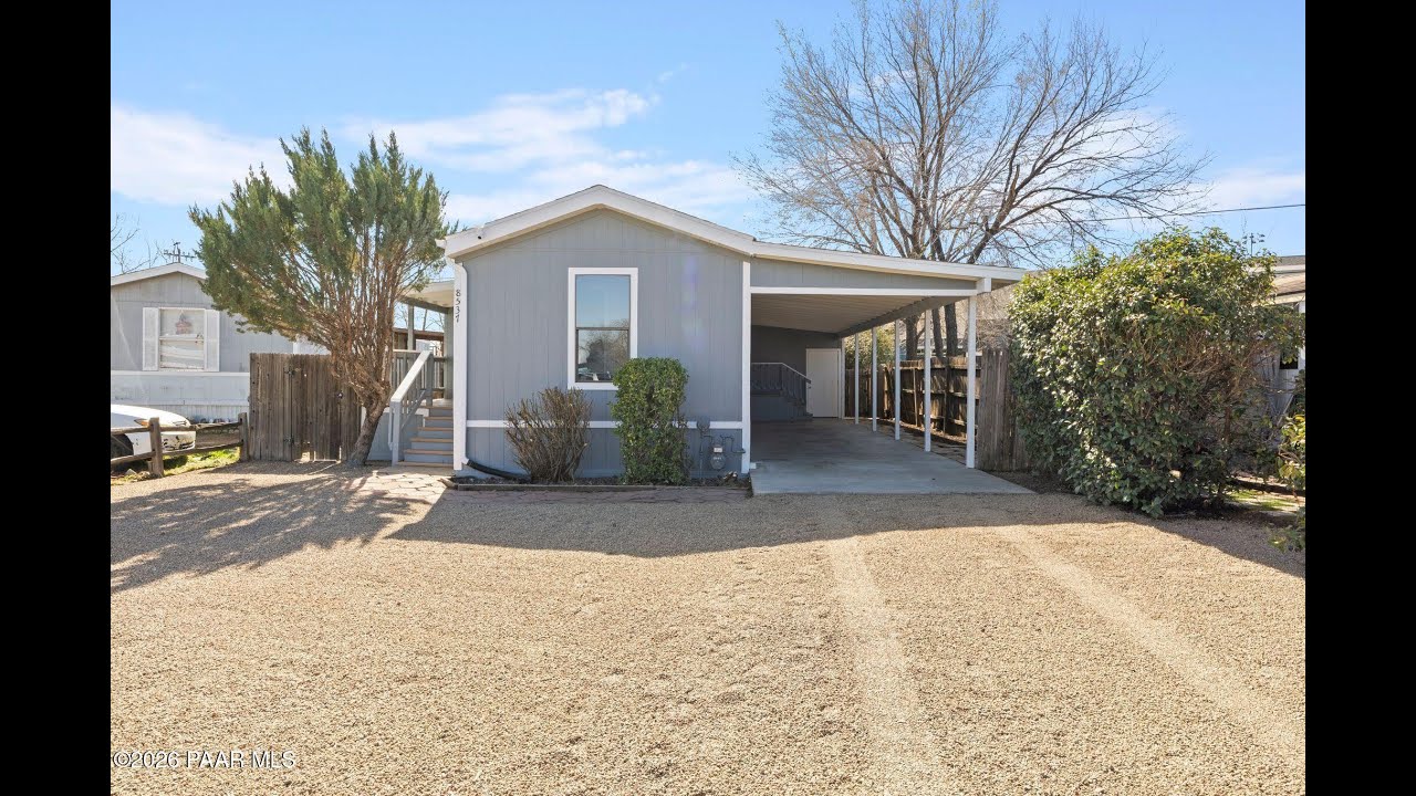 Video tour of Residential at 8537 E Ackland Drive, Prescott Valley, AZ 86314