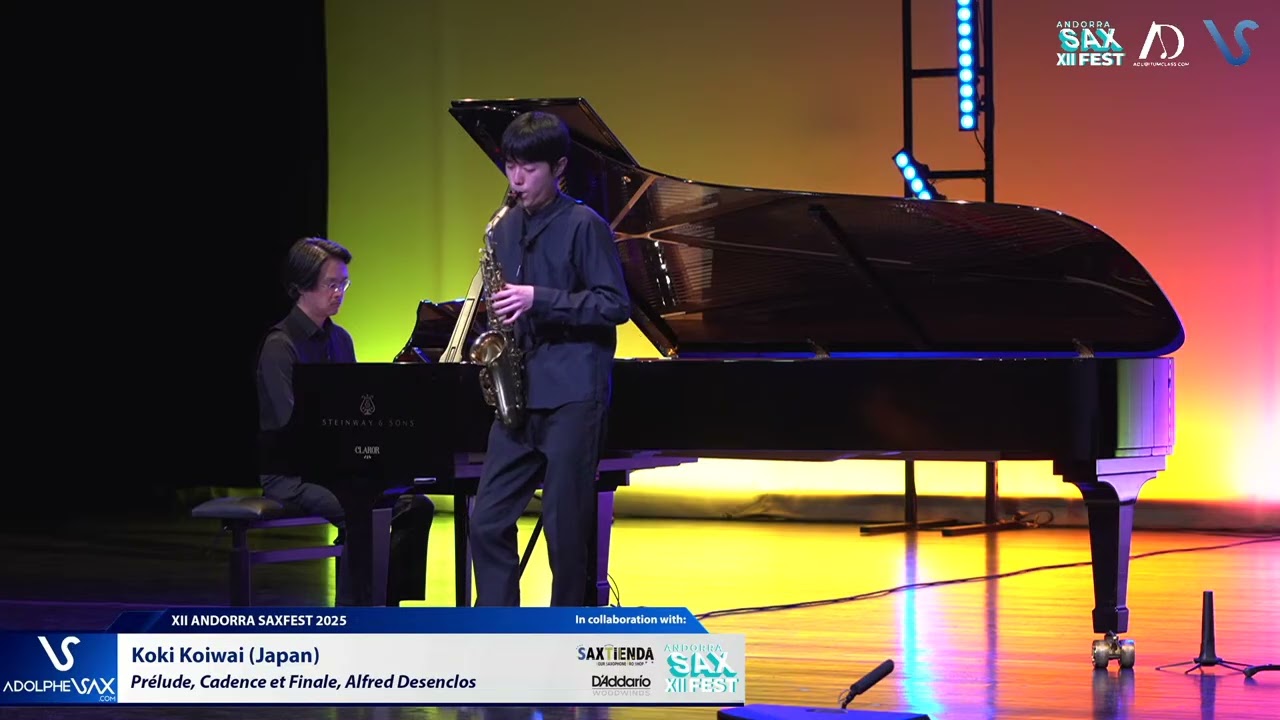Koki Koiwai (Japan) plays Prélude, Cadence et Finale, Alfred Desenclos