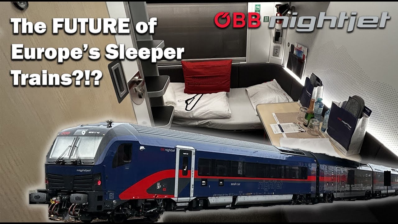 Inside the BRAND NEW Nightjet New Generation - 17 HOURS In A Private Ensuite Sleeper Cabin!