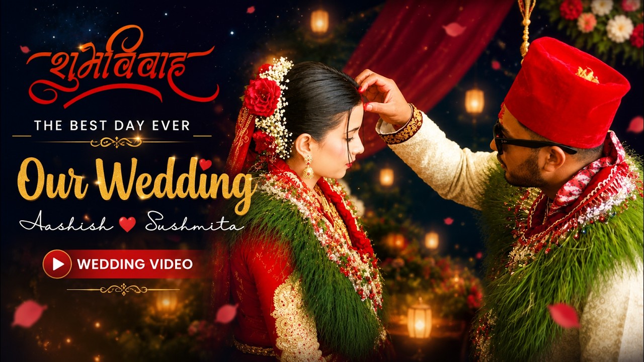 Aashish & Susmita Wedding Main Video❤️ | Full Wedding Ceremony | Kathmandu Nepal |