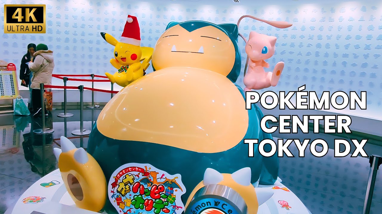 Pokémon Center Tokyo DX 🇯🇵 FULL Store Walkthrough | Japan’s Ultimate Pokémon Shop [4K]
