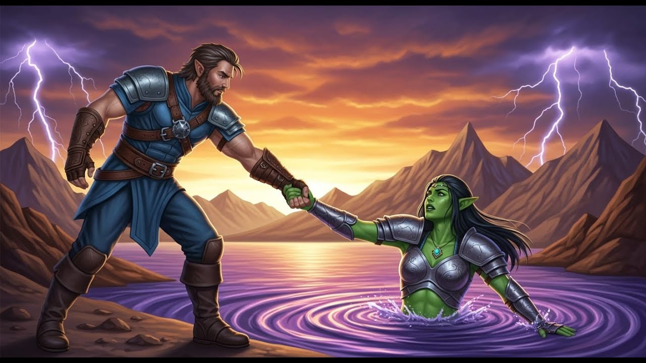 Veteran Saved An Orc Princess Trapped In Quicksand &mdash; What She Reveals Is Shocking