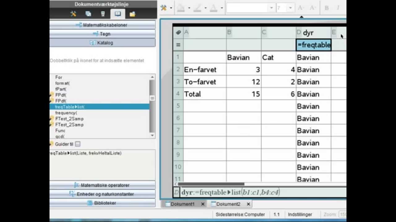 Grafisk fremstilling af data