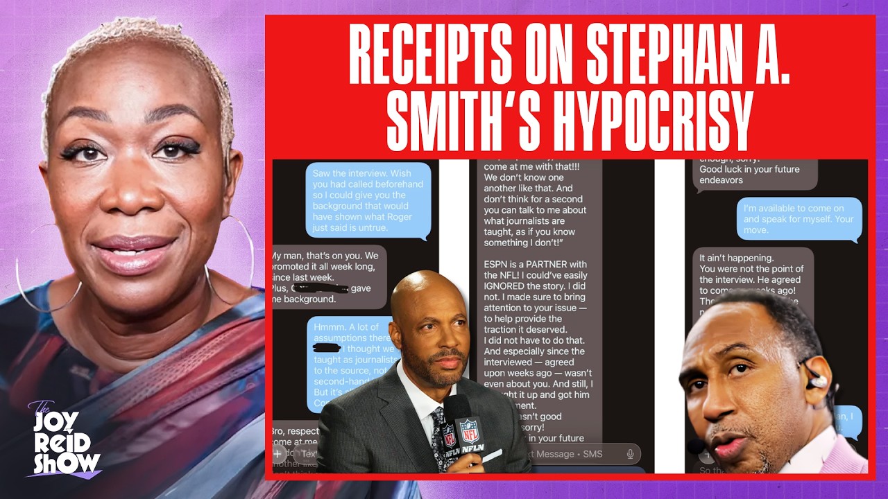 Jim Trotter Has The Text Receipts on Stephen A. Smith's Hypocrisy | The Joy Reid Show