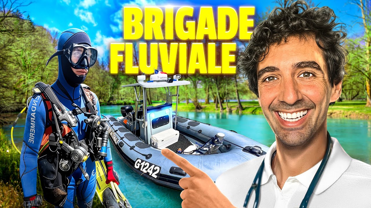 Plongez avec la BRIGADE FLUVIALE de la Gendarmerie