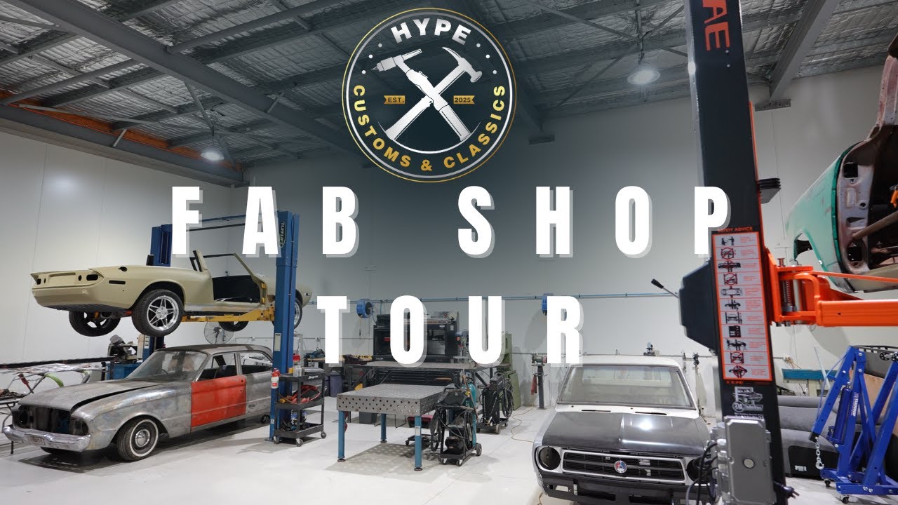 FAB SHOP TOUR - Inside Hype Customs and Classics