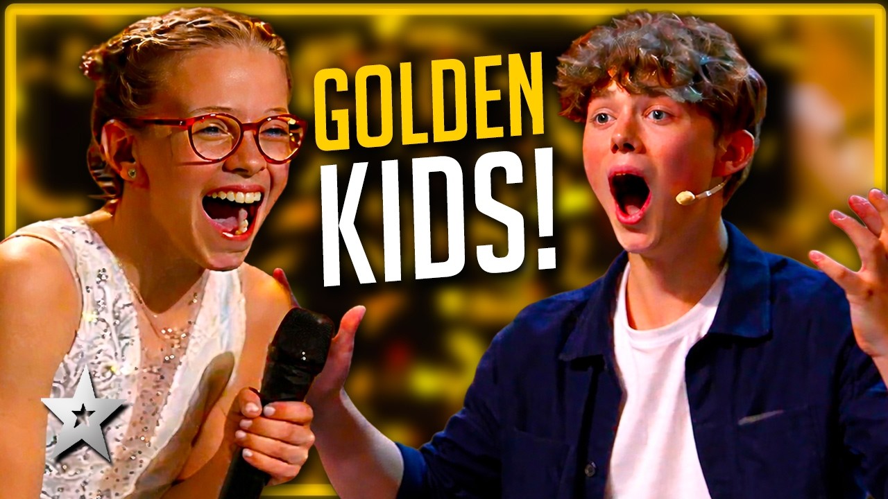 Golden Kids! All Golden Buzzer Auditions from Got Talent 2026 So Far!