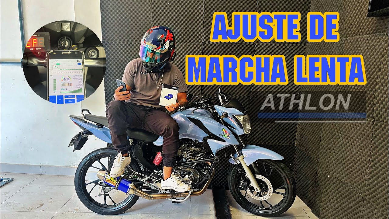 AJUSTE DE MARCHA LENTA COM MÓDULO ATHLON