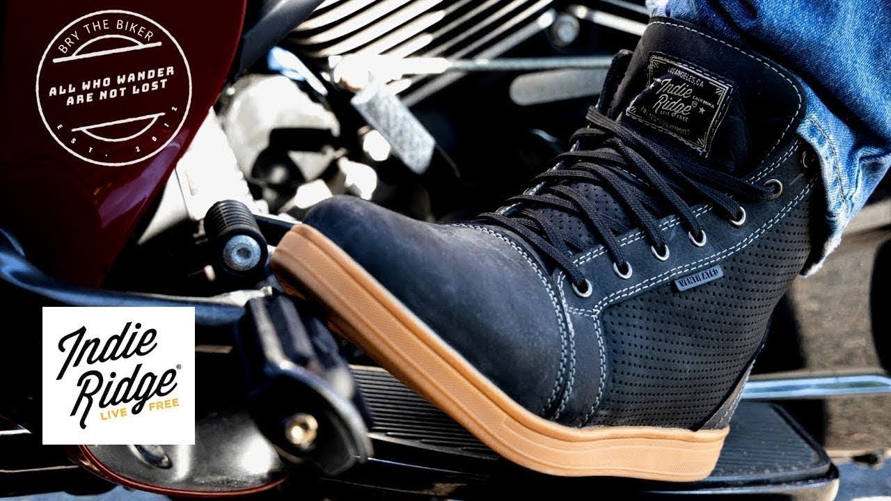 First Look at Indy Ridge's New Knight Motorcycle Boot