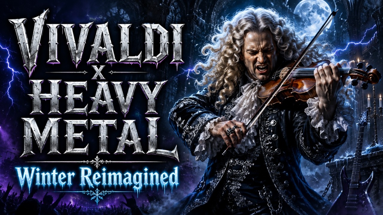 Vivaldi x Heavy Metal | Winter Reimagined | 30 Min Storm Session