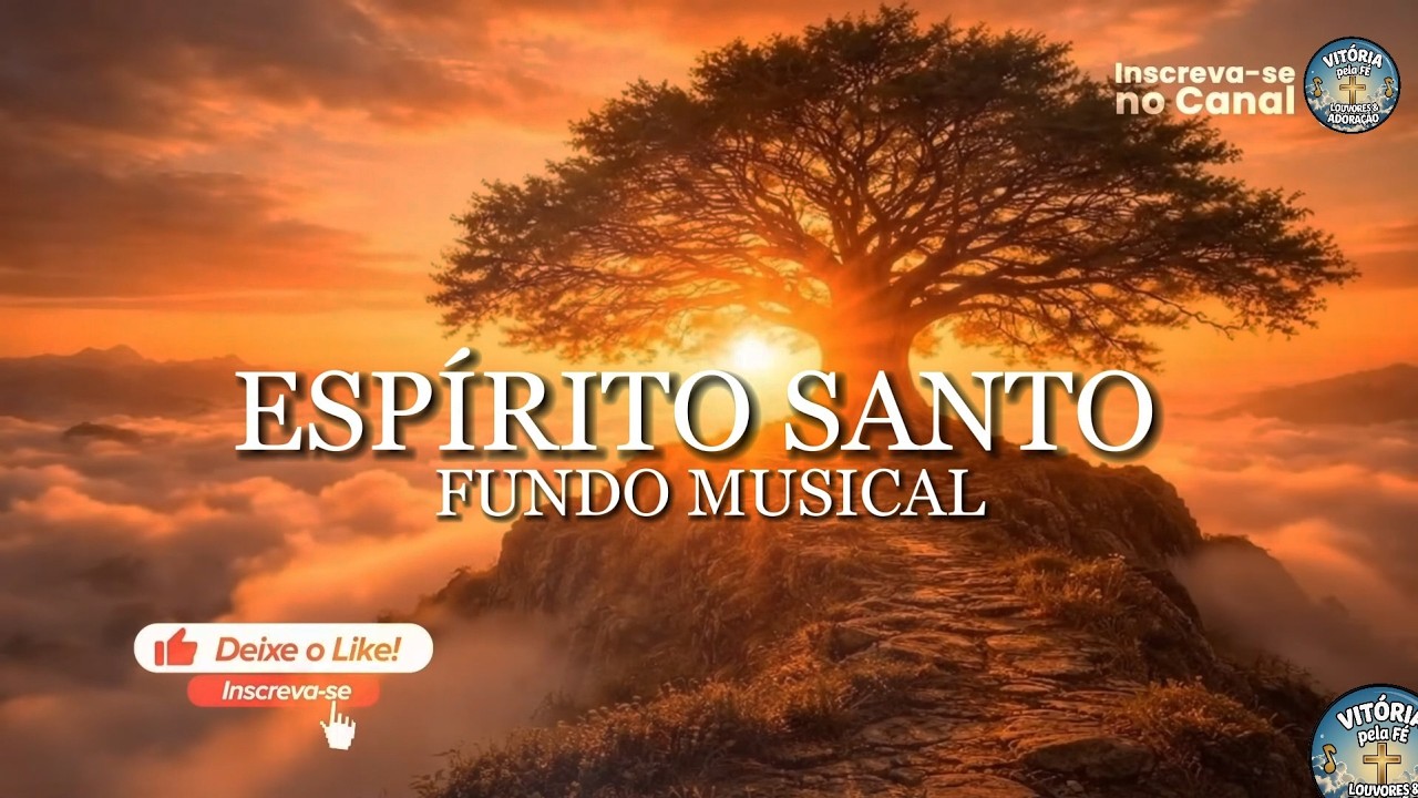 Fundo Musical para você sentir o ESPÍRITO SANTO em Tua Casa - Oração, Pregação e Adoração FORTE