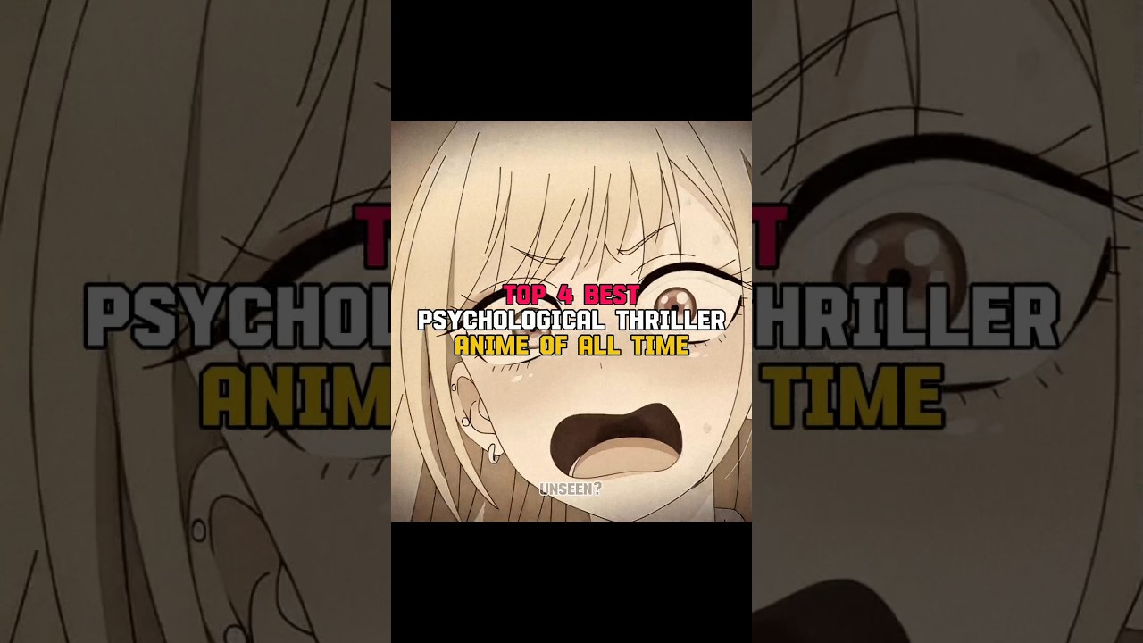 Top PSYCHOLOGICAL THRILLER Anime 💀📈 #animeedit #anime #edit #shorts #deathnote #monster #codegeass