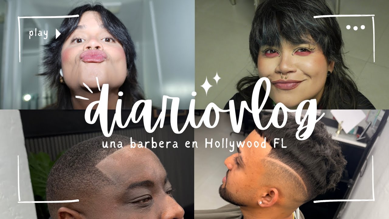 MY BARBER LIFE VLOG x AndycutLAB una barbera en Hollywood FL 