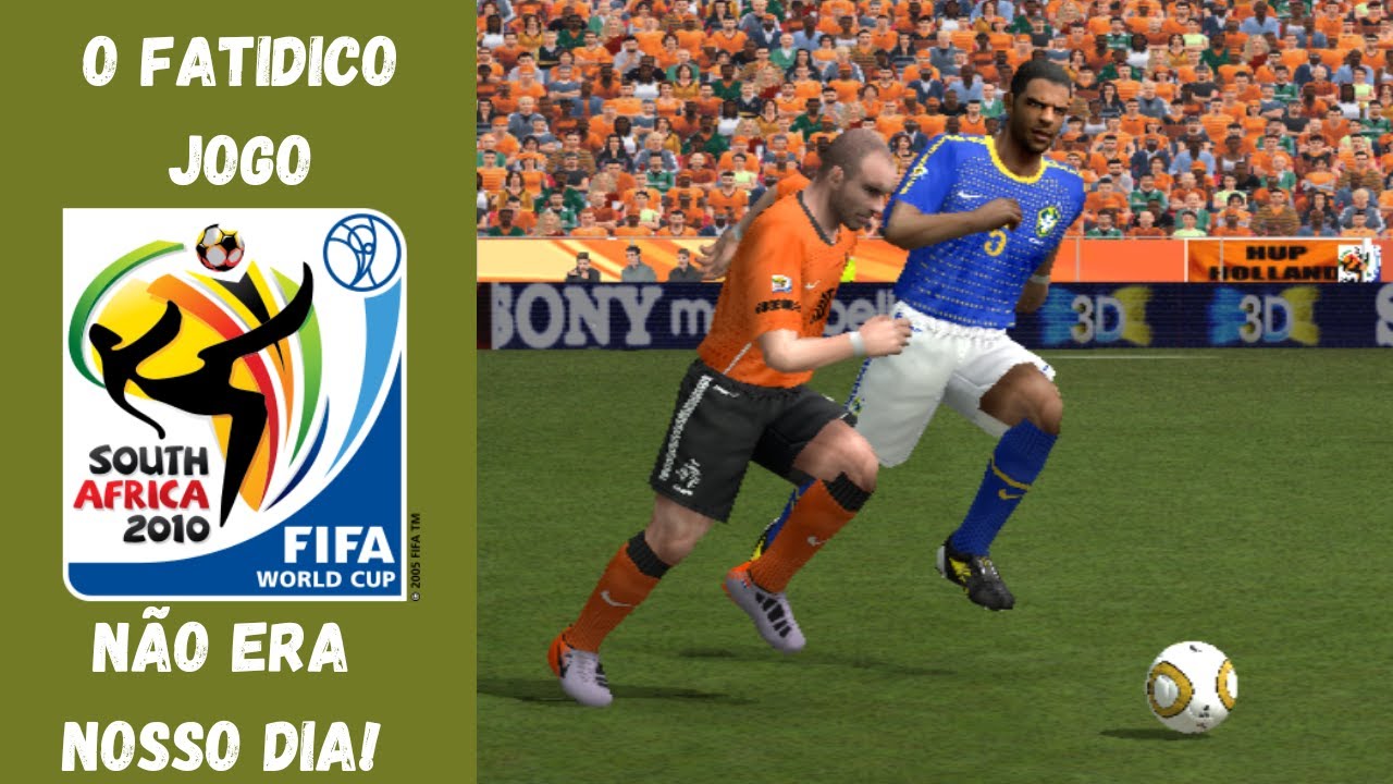 ⚽️GAMEPLAY PES 6 (PC) - HOLANDA x BRASIL COPA DO MUNDO 2010: 2º TEMPO MAIS M4LDITO! 🎮 #BZERO 60 FPS