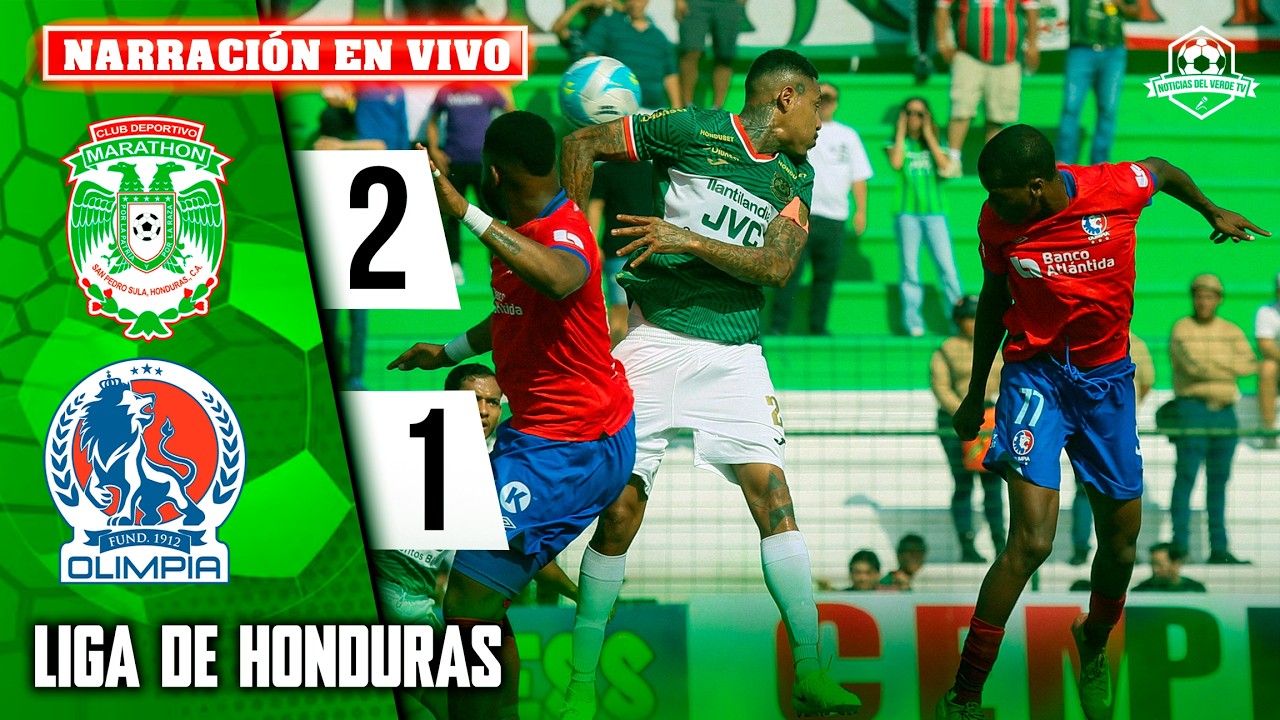 🔴 MARATHON VS OLIMPIA EN VIVO / LIGA DE HONDURAS 2026