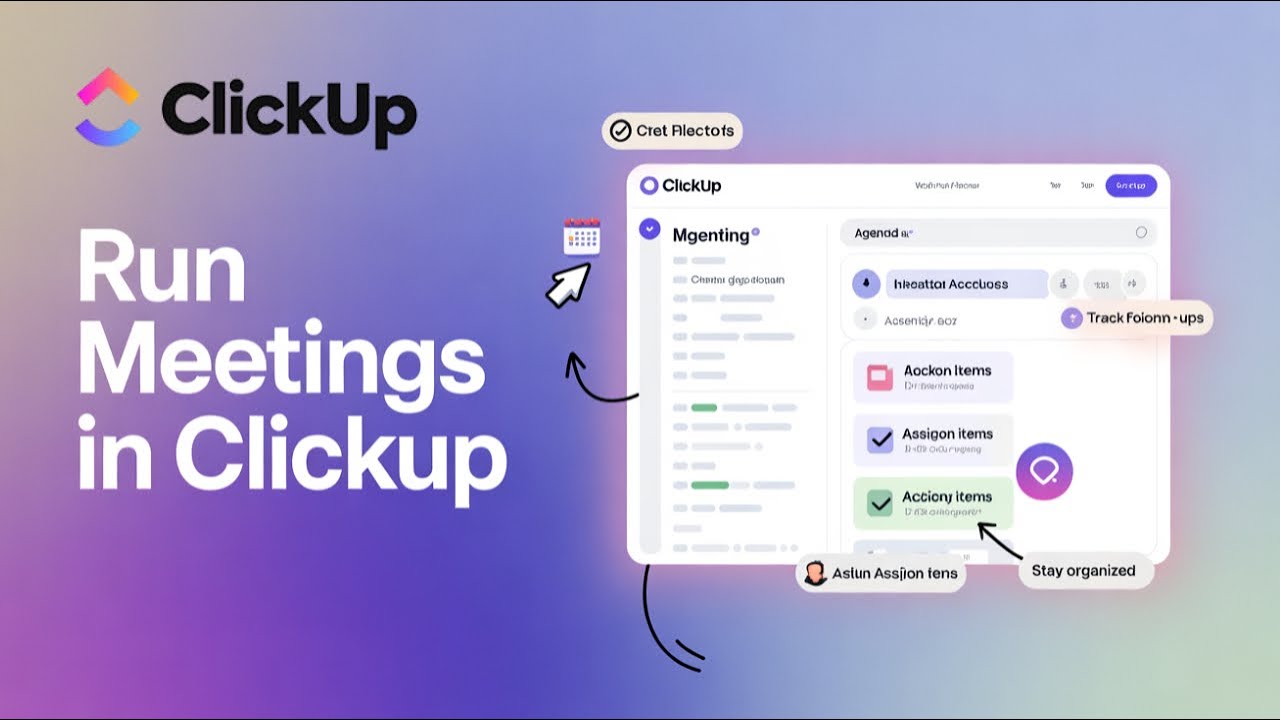 How to Create and Run Meetings in ClickUp | Step-by-Step Guide!