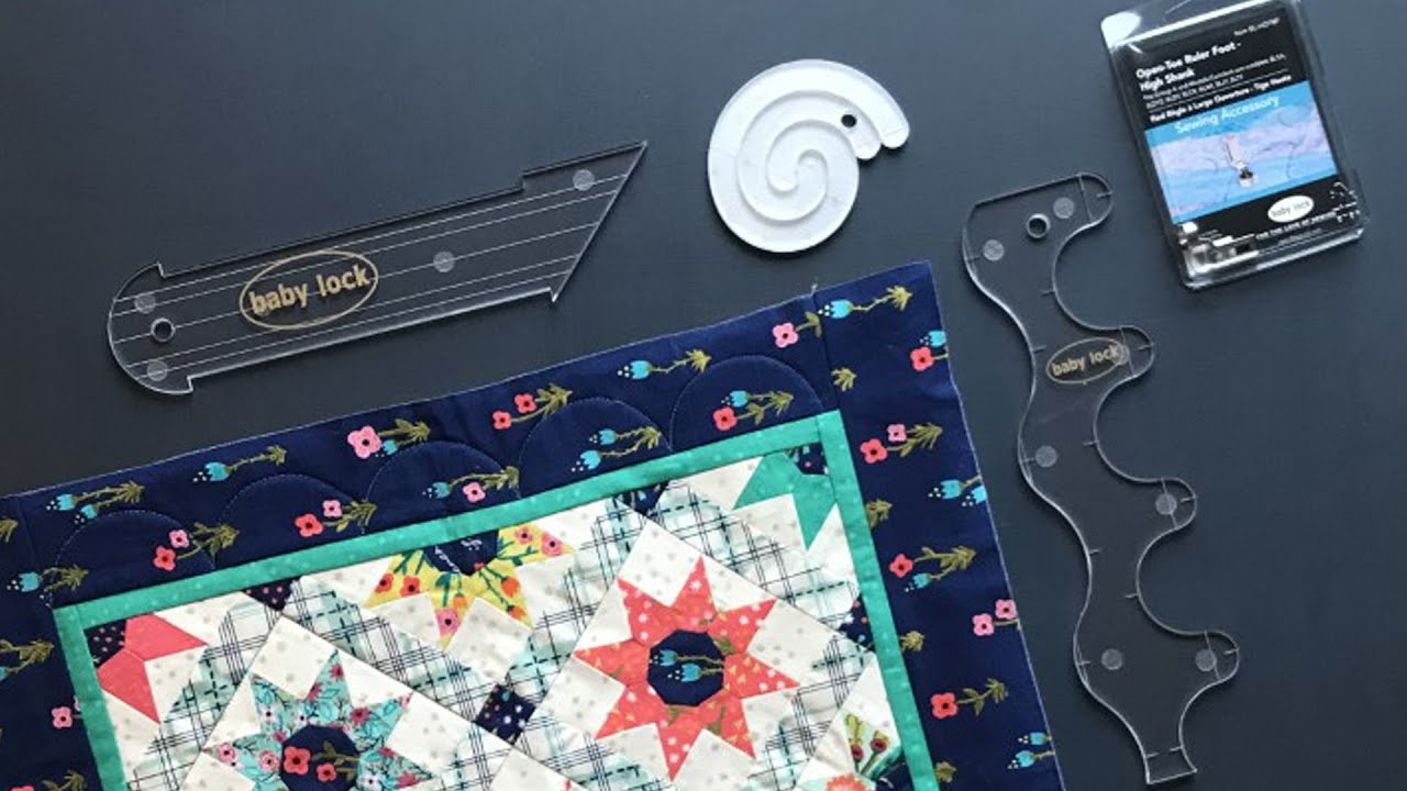 Tips for Machine Quilting with Rulers