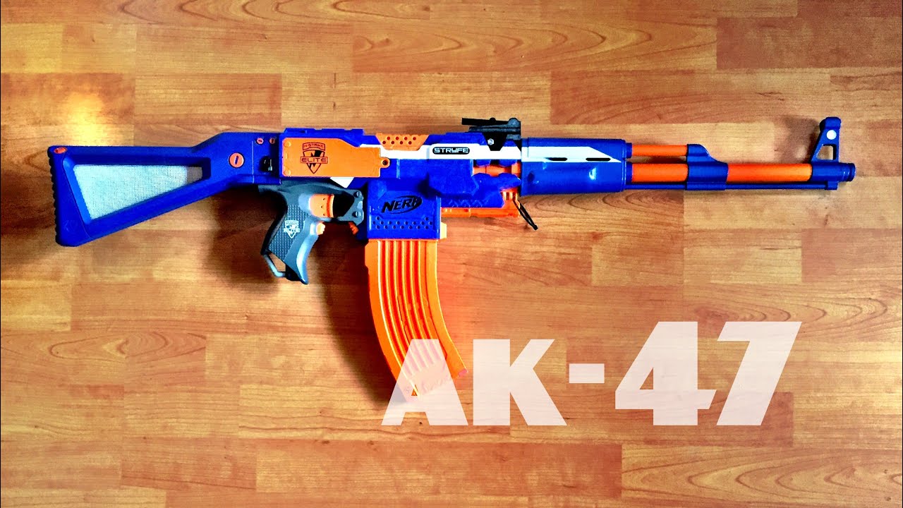 [REPLICA] Nerf AK-47 | Stryfe Mod / 3D printed attachment by TERIN