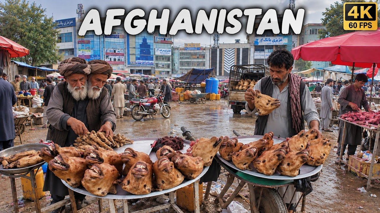  🇦🇫 Inside Kabul&rsquo;s Most Unusual Market | Real Afghanistan | 4K Walking Tour