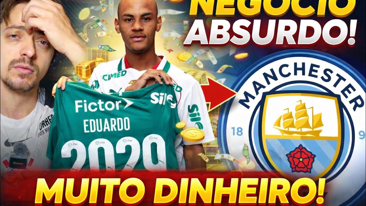 💰 MAIS UMA VENDA HIST&Oacute;RICA! PALMEIRAS LUCRA ALTO COM PROMESSA DA BASE! #palmeiras 