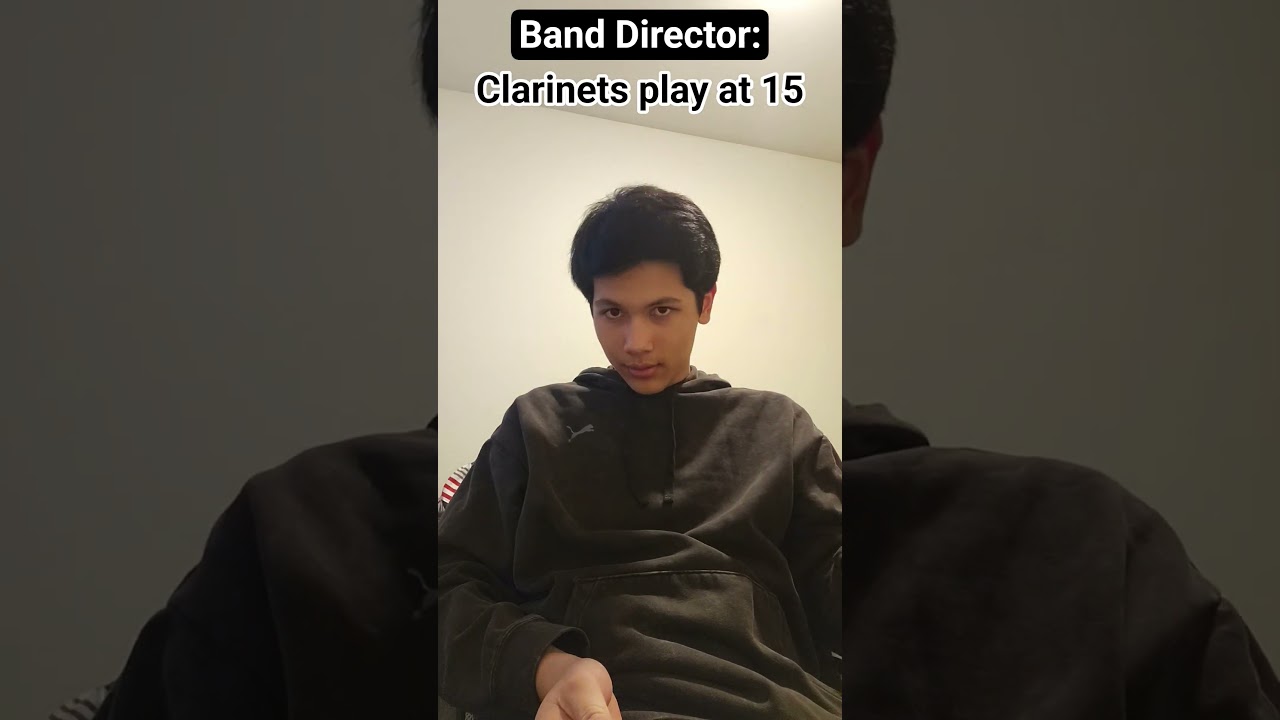 Being a flute player in my band be like:  