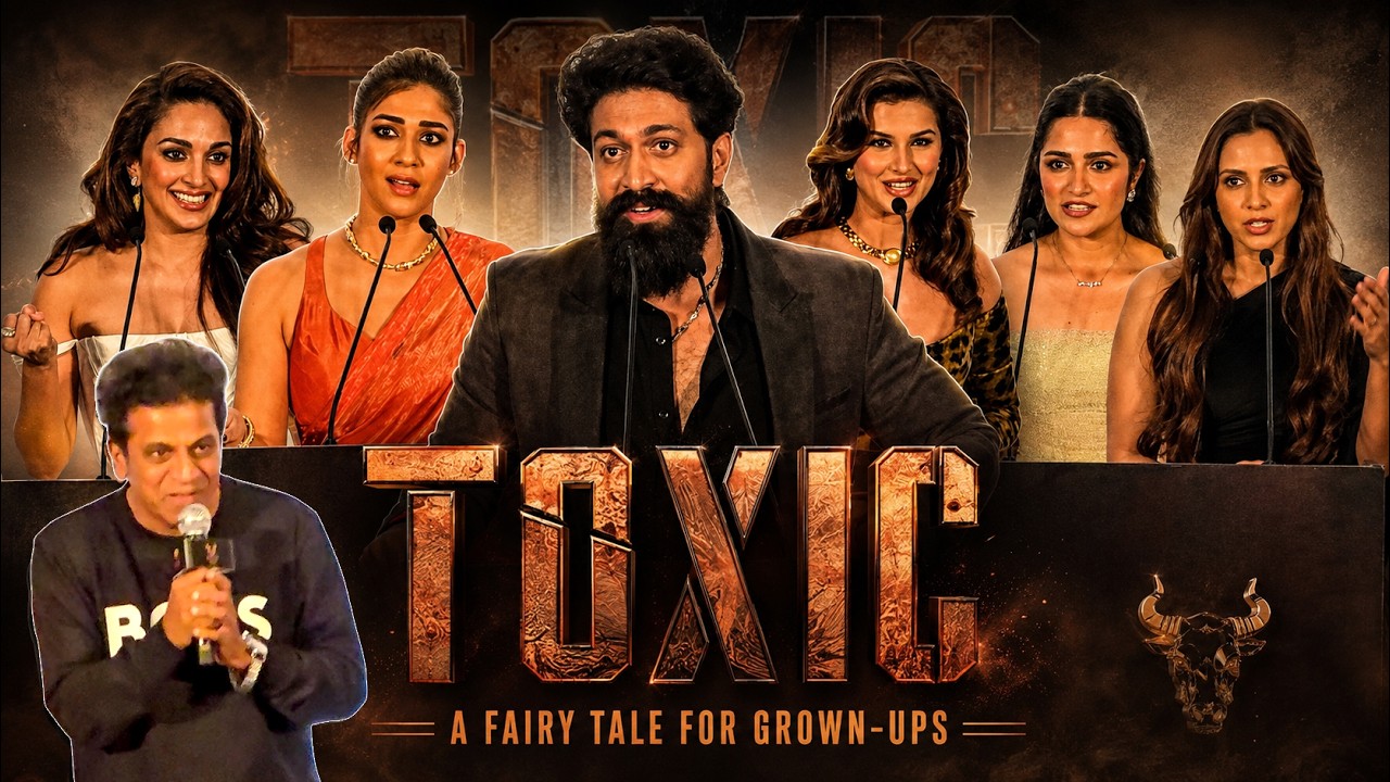 YASH TOXIC Movie Trailer | Launch Full Event | Toxic Trailer Kannada | Yash Toxic Trailer Official