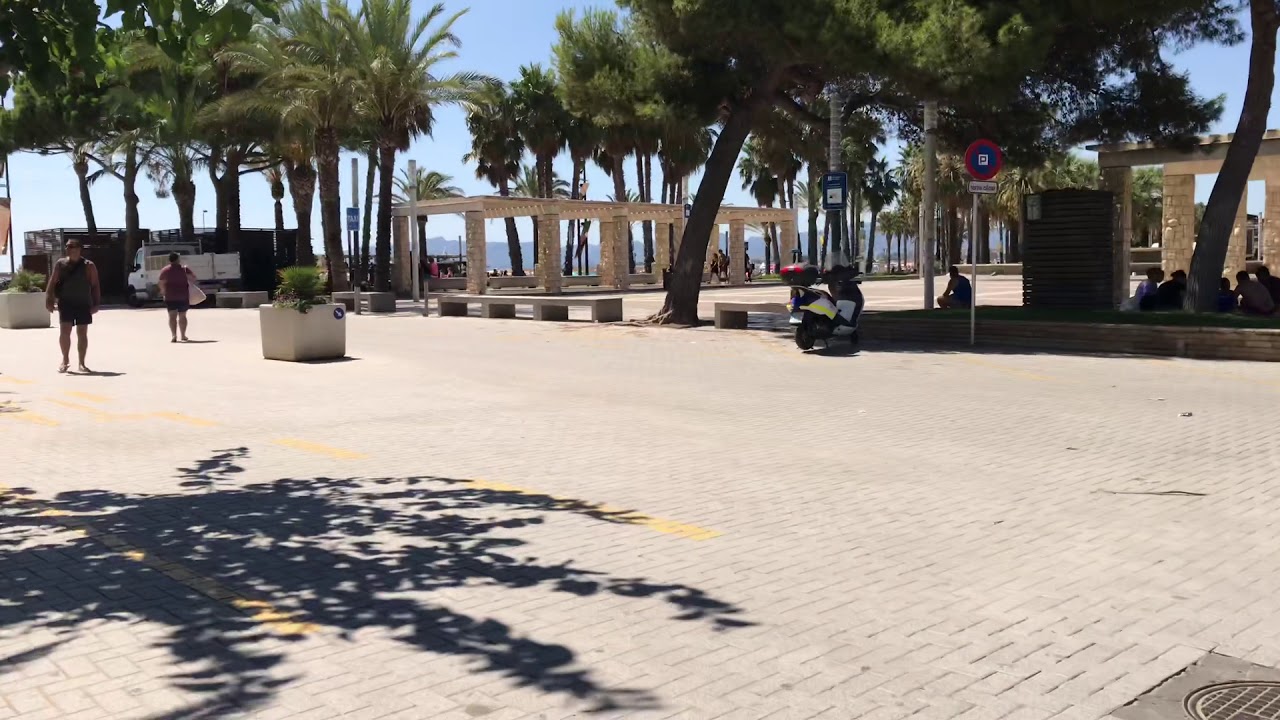 Дорога к морю из отеля MEDPLAYA Piramide Salou