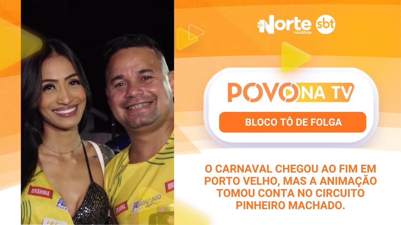 BLOCO TÔ DE FOLGA