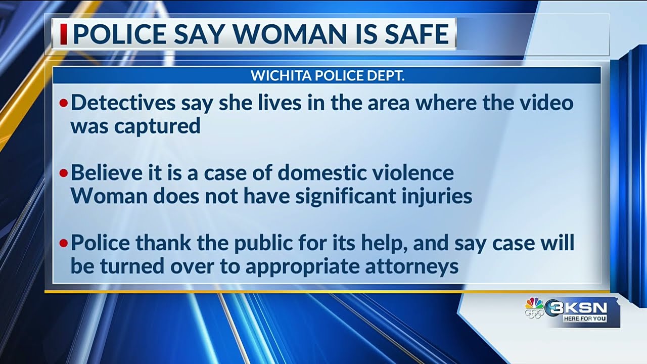 WPD: Woman found safe after video of possible abduction in Wichita