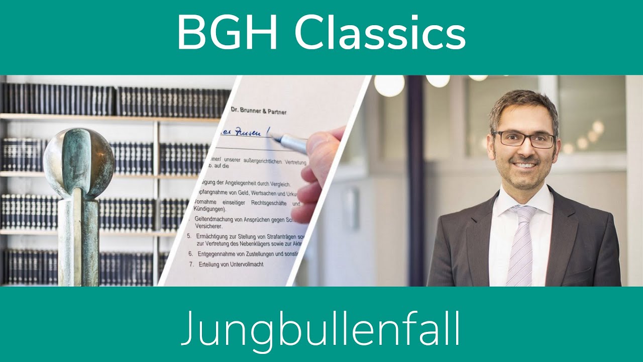 BGH Classics: Jungbullenfall