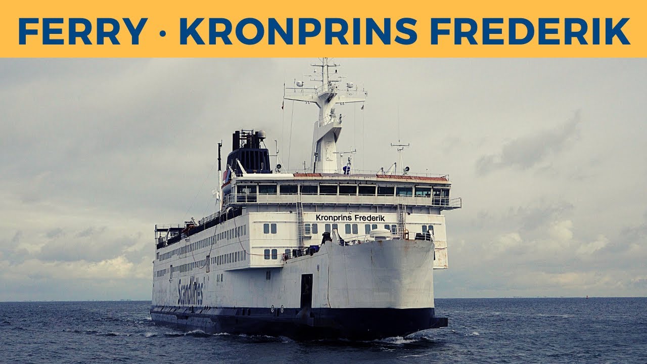 Arrival of ferry KRONPRINS FREDERIK, Puttgarden (Scandlines)