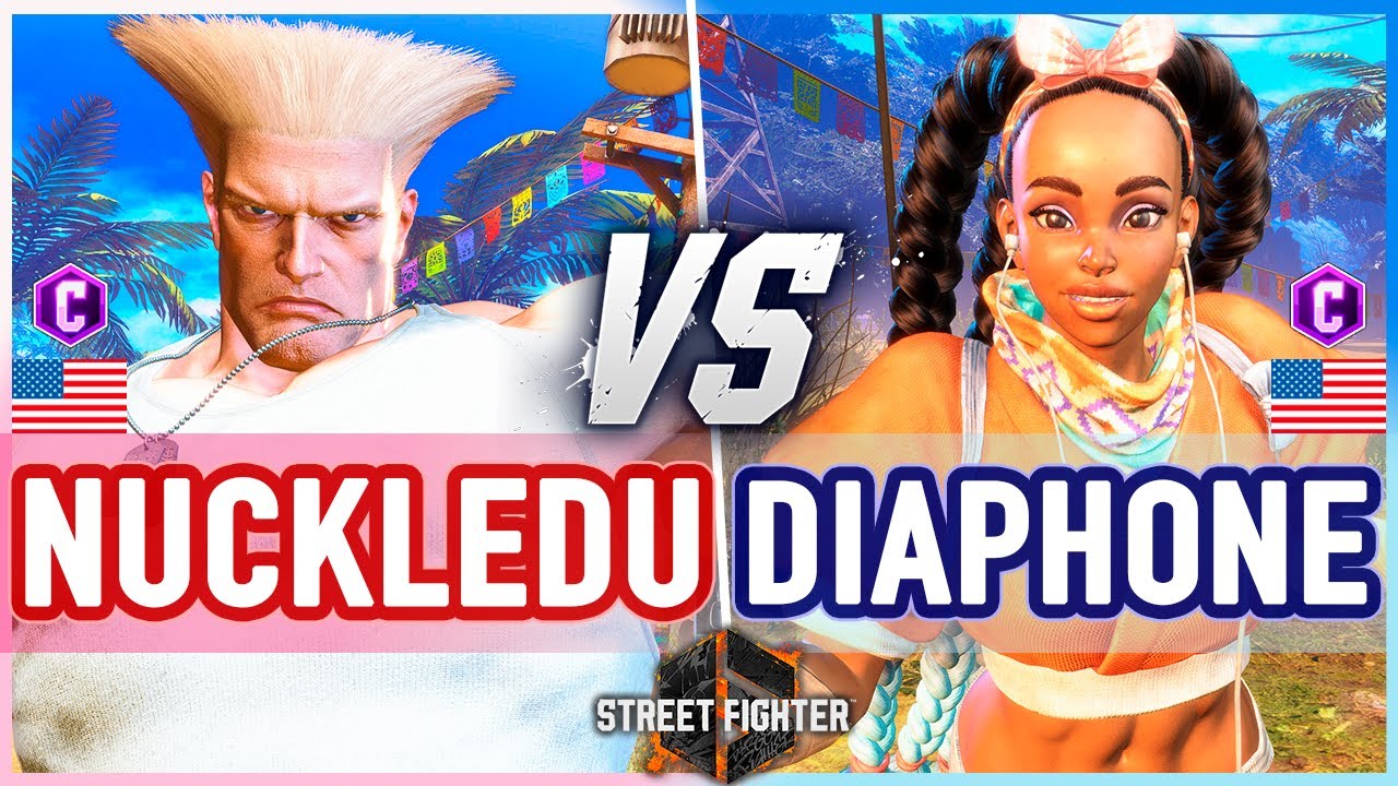 SF6 🔥 Nuckledu (Guile) vs Diaphone (Kimberly) 🔥 Street Fighter 6
