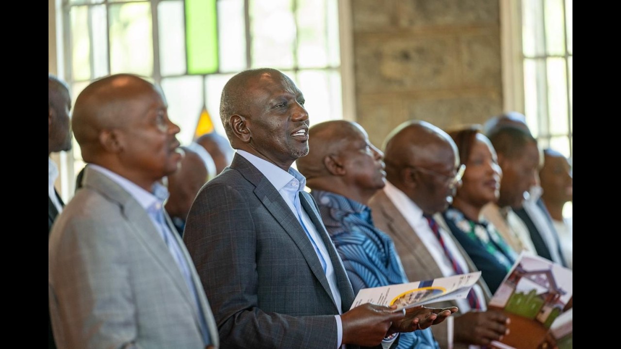 LIVE: President Ruto attends AIPCA Holy Oil Consecration at Mukaro South Diocese, Nyeri County