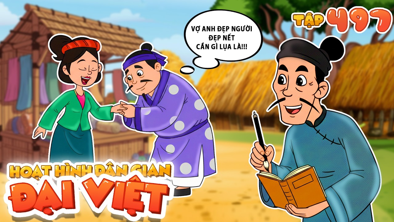 Số đặc biệt: #497 PHÚ ÔNG TRUYỀN NGHỀ DỖ VỢ | Nhân Tài Đại Việt | Phim Hoạt Hình Hài Hước |Phim Ngắn