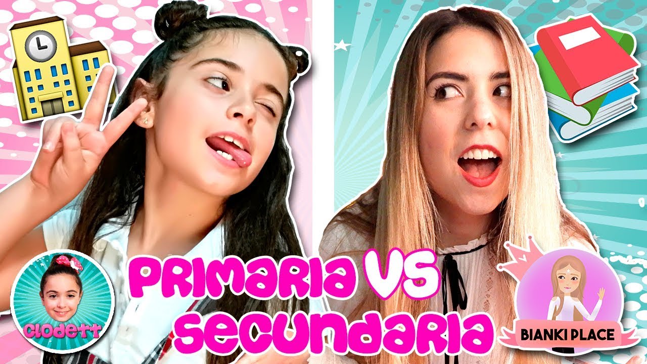 📏 PRIMARIA vs SECUNDARIA 🏫 NIÑOS vs ADOLESCENTES en la ESCUELA 🤓 con BIANKI PLACE 🦄