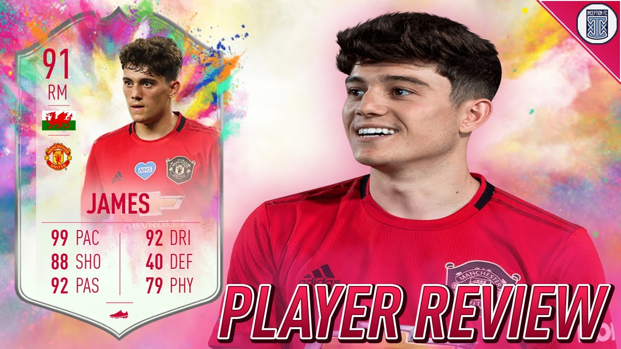 91 SUMMER HEAT DANIEL JAMES PLAYER REVIEW! GAMEPLAY OBJECTIVE - FIFA 20 ULTIMATE TEAM