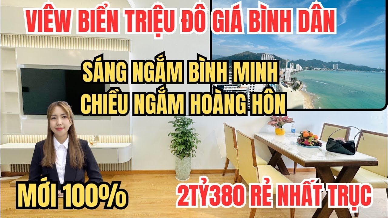 2.38Ty DUY NHẤT 1 CĂN VIEW BIỂN TRIỆU ĐÔ NHƯNG GIÁ BÌNH DÂN RẺ NHẤT TRỤC MỚI TOANH