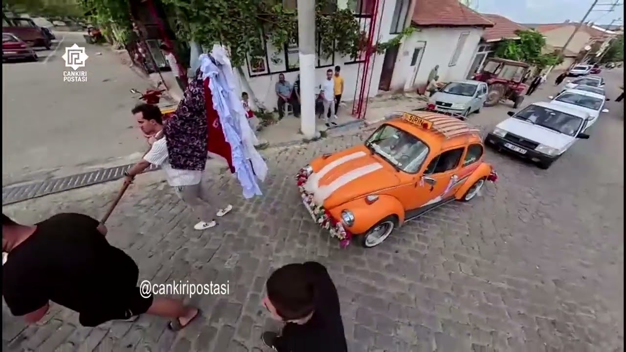 Çankırılı Damat Çanakkale’den Gelini Vosvos’la Aldı