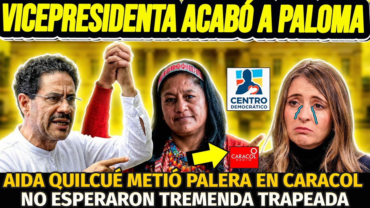 🔥AÍDA QUILQUÉ SE HIZO RESPETAR Y ACABÓ CON PALOMA VALENCIA. Tremenda paler* en CARACOL RADIO. Grande