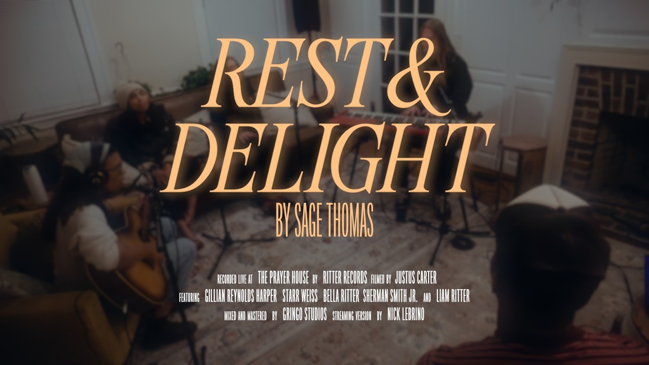 Rest & Delight (Lyric Video) - Sage Thomas