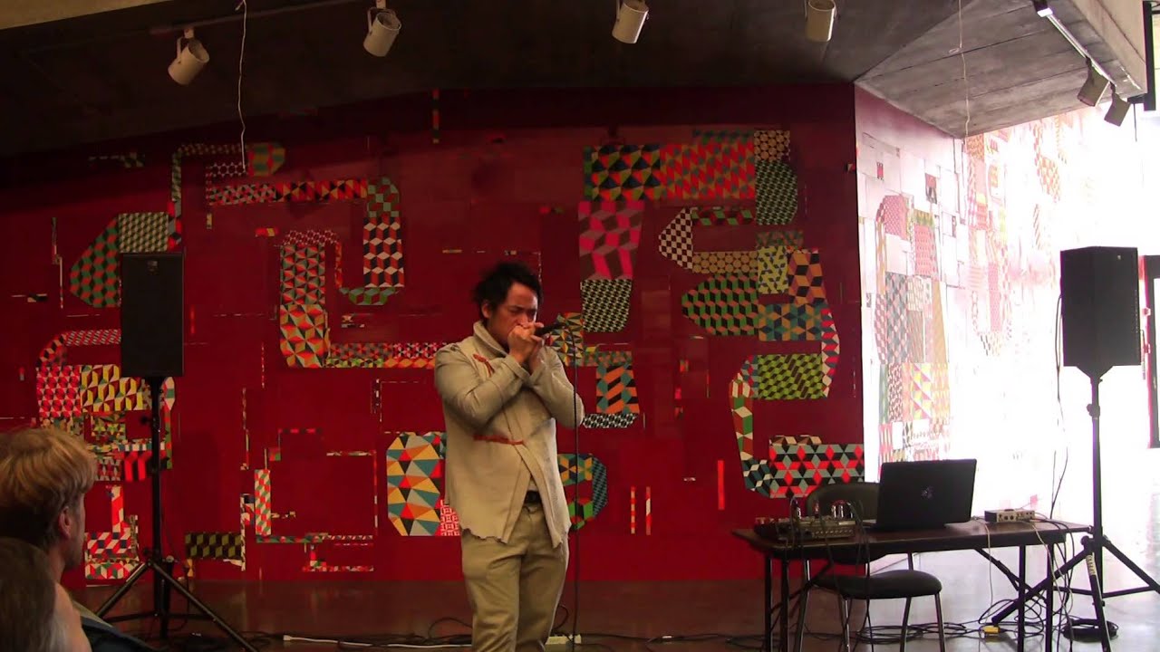 Ken Ueno solo extended voice performance at BAM/PFA