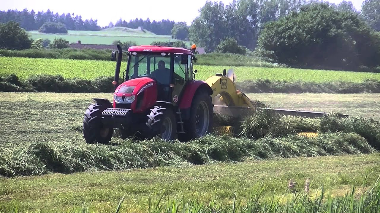 Senážování jetele Agrona Staré Město