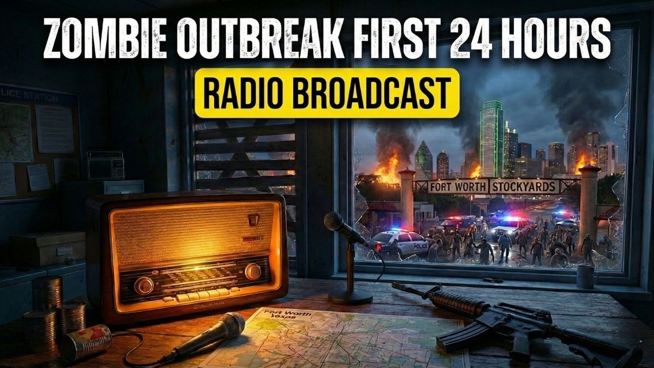 You're Listening to the Radio as the Fort Worth Zombie Outbreak Begins