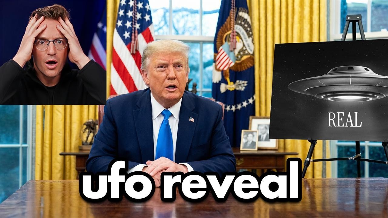 Trump Ready To Announce Aliens...