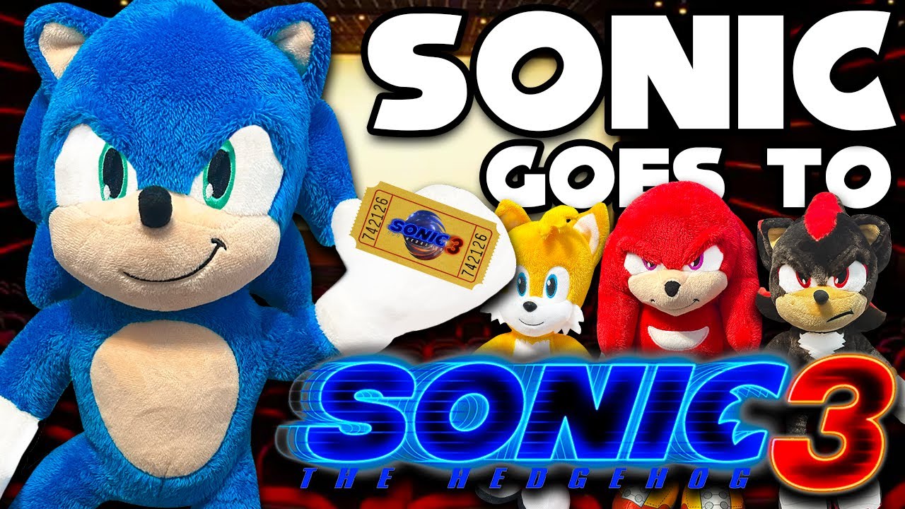 Соник из фильма отправляется на «Соник в кино 3»! — Sonic Zoom