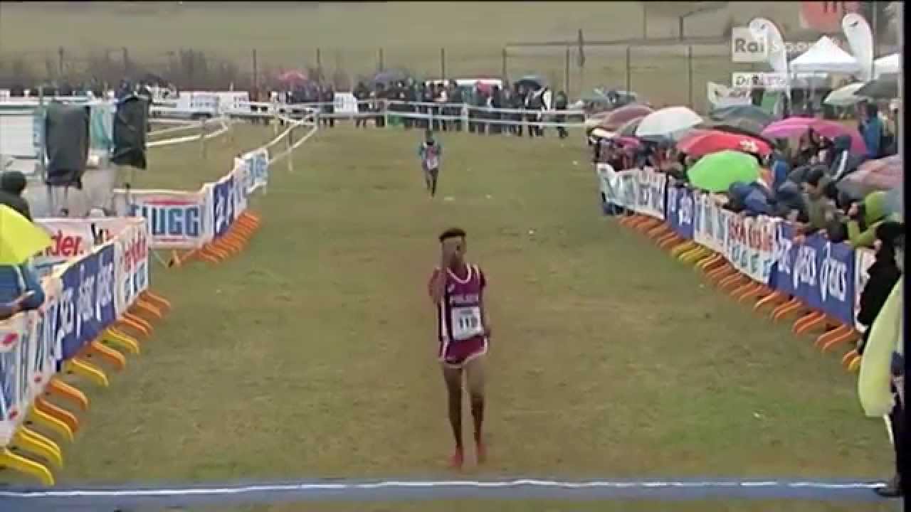 Campionati Italiani Juniores Corsa Campestre - Fiuggi 2015 - Yemaneberhan Crippa Campione Italiano