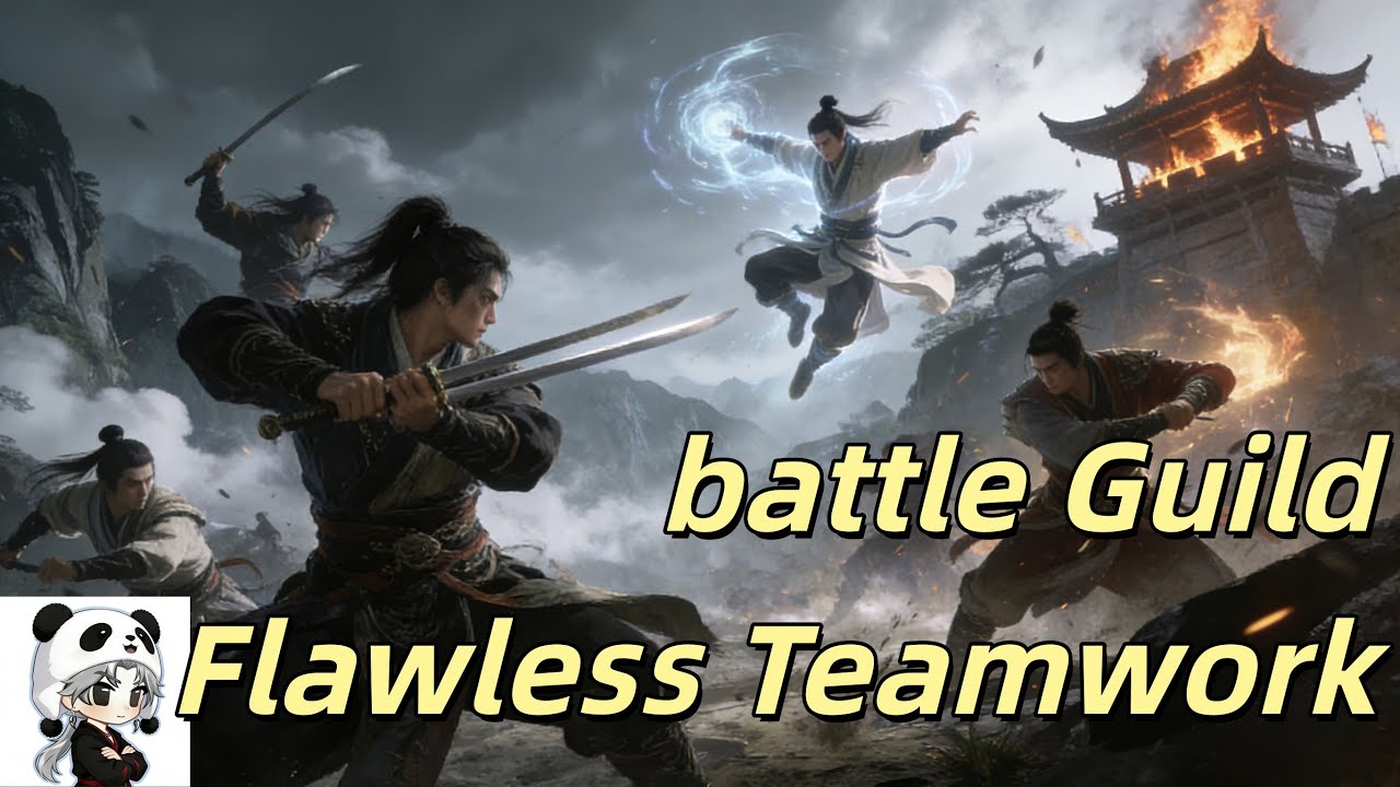14-Minute Speedrun of Rival Guild – CN Server Guild War Update| 30v30【Where winds meet GvG】