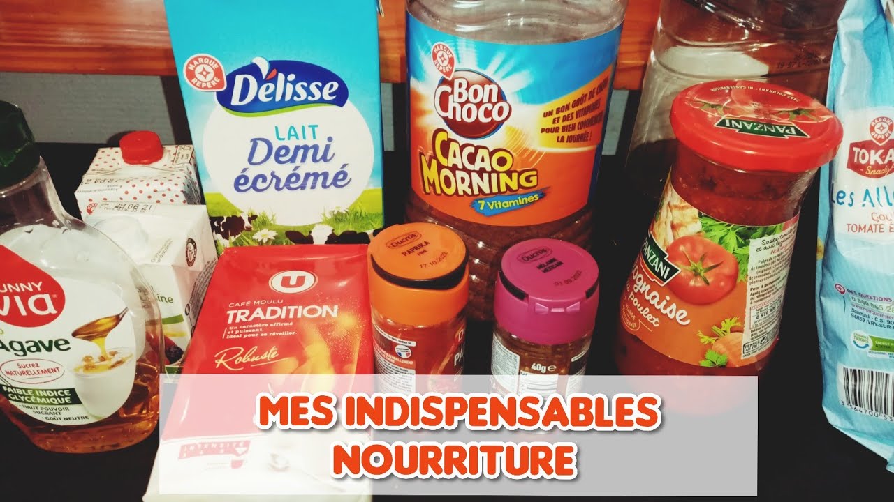 MES INDISPENSABLES : Version Alimentaire