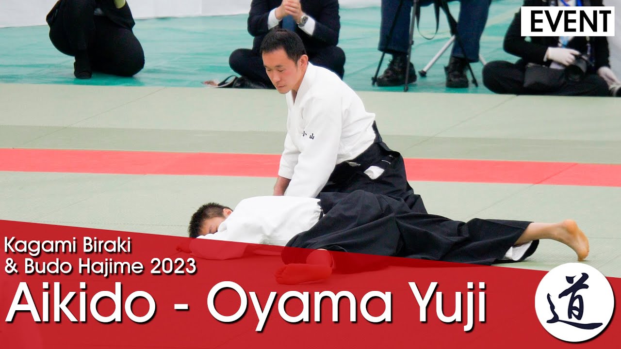 Aikido Demonstration -  Oyama Yuji Shihan - Kagami Biraki 2023 - 2/4