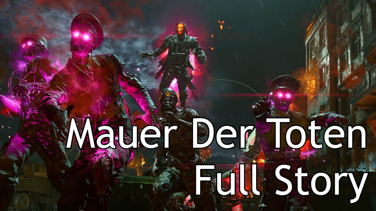 Black Ops Cold War Zombies - Mauer Der Toten Full Story